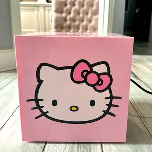 New Hello Kitty pink Cooler Mini Fridge 6.7L Single Door 9 Can ACDC